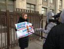 В Москве прошли пикеты в защиту права на хранение оружия