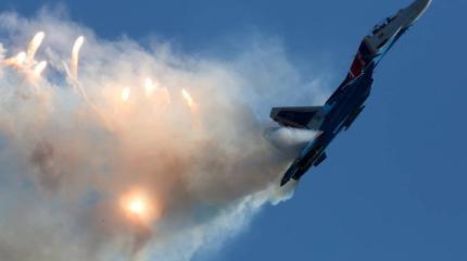 Су-30СМ отработали применение осколочно-фугасных авиабомб