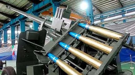 Роботизированная 100-мм зенитная пушка "Саир" была создана в Иране