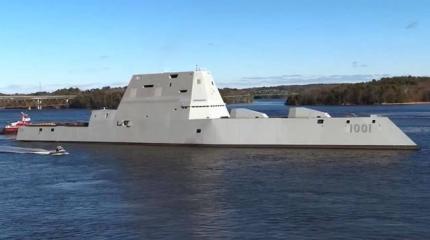 Второй американский «утюг» типа Zumwalt вышел в море