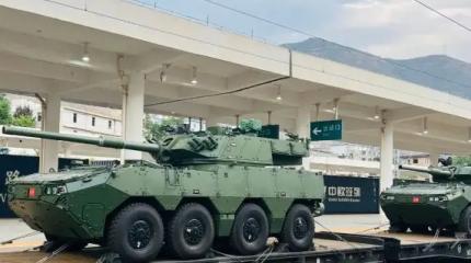 Новейшие колесные танки на базе БМП Type 19 стали поступать в армию Китая Новейшие колесные танки на базе БМП Type 19 стали поступать в армию Китая