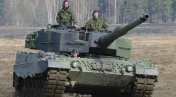 Германские танки "Леопаод-4А4" будут быстро уничтожены на Украине