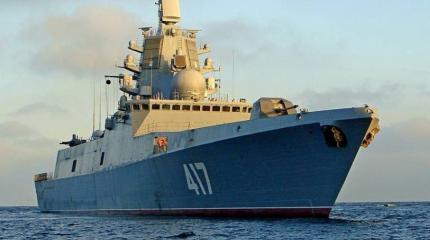 Новейший фрегат «Адмирал Горшков» вышел на стрельбы Новейший фрегат «Адмирал Горшков» вышел на стрельбы