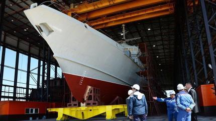 «Маленький, но очень зубастый»: ракетный корабль «Ураган» спущен на воду «Маленький, но очень зубастый»: ракетный корабль «Ураган» спущен на воду