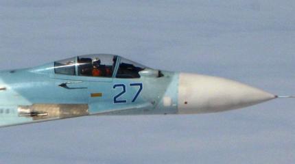 Российские Су-27 развернули над Чёрным морем "заблудившихся" французов