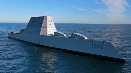 Эсминец Zumwalt поступит на вооружение ВМФ США