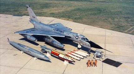 Американский B-58 «Хастлер» — ошибка времен холодной войны Американский B-58 «Хастлер» — ошибка времен холодной войны