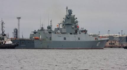 Фрегат «Адмирал Горшков» пройдет испытания на Севере Фрегат «Адмирал Горшков» пройдет испытания на Севере