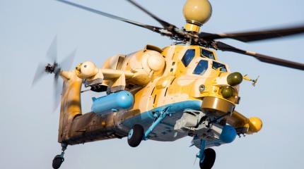 Ми-28Н ведет бой с ИГИЛ: опубликовано панорамное видео Ми-28Н ведет бой с ИГИЛ: опубликовано панорамное видео