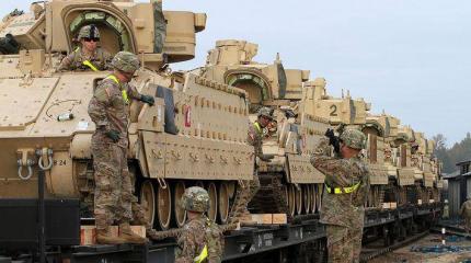 США начали перебрасывать войска в Эстонию