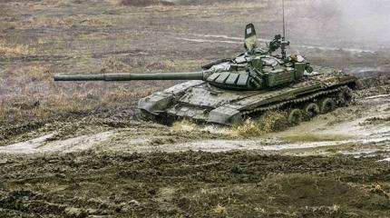 Т-72Б3 из ЮВО поражали из пушек скоростные цели на дистанциях в 3000 метров