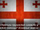 Кого устранили грузинские силовики у российской границы? Основные версии