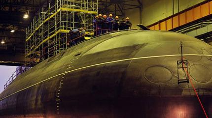Подводная лодка проекта 636.3 «Великий Новгород» будет сегодня спущена на воду Подводная лодка проекта 636.3 «Великий Новгород» будет сегодня спущена на воду