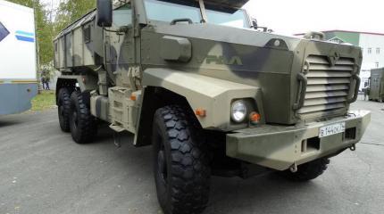 Защищенный автомобиль Урал-63095 «Тайфун-У» - фотообзор Защищенный автомобиль Урал-63095 «Тайфун-У» - фотообзор