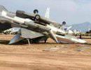 Истребители F-16 ВВС США не устояли перед стихией Истребители F-16 ВВС США не устояли перед стихией