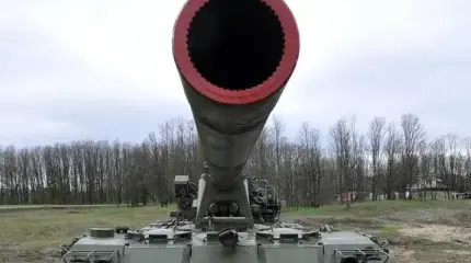Уничтожена одна из последних мощных самоходок ВСУ - 203-мм 2С7 "Пион" Уничтожена одна из последних мощных самоходок ВСУ - 203-мм 2С7 "Пион"