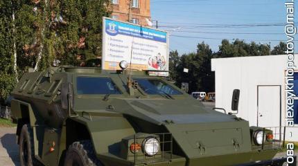 Бронеавтомобиль «Выстрел» – фотообзор Бронеавтомобиль «Выстрел» – фотообзор