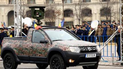 В Румынии разработали разведывательный автомобиль на базе Dacia Duster Pickup