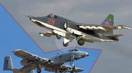 Су-25 против А-10 Су-25 против А-10