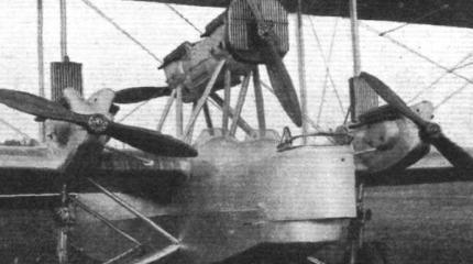 Опытный тяжелый бомбардировщик и торпедоносец Caproni Ca.79. Италия