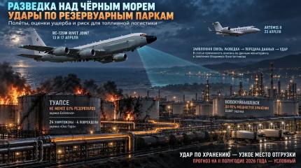 Охота за соляркой: зачем НАТО круглосуточно сканирует Крым и Кубань