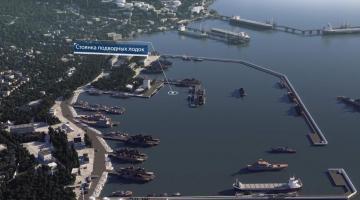 Строительство Новороссийской военно-морской базы