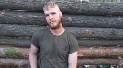 Американец Крейг из «Правого сектора»: Воюю с Донбассом за еду и ночлег Американец Крейг из «Правого сектора»: Воюю с Донбассом за еду и ночлег