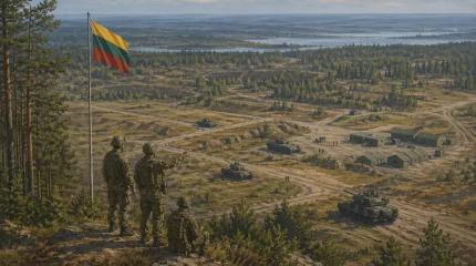 Литва у границ Белоруссии и России превращается в военный полигон