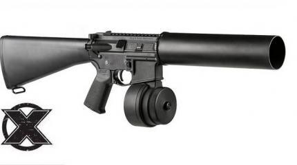 AR-15 Can Cannon – устройство для отстрела банок с газировкой AR-15 Can Cannon – устройство для отстрела банок с газировкой