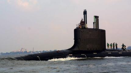 Подлодка США «Норт Каролина» вошла в южнокорейский порт города Пусан Подлодка США «Норт Каролина» вошла в южнокорейский порт города Пусан