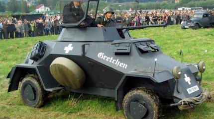 Легкий бронеавтомобиль Sd.Kfz. 222