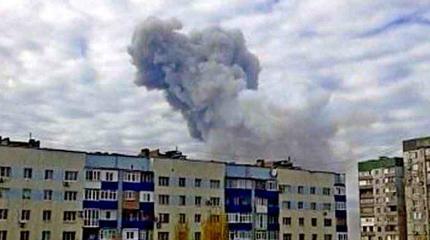 Донецк атакован ракетой «Точка-У» Донецк атакован ракетой «Точка-У»
