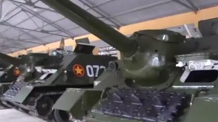 Легендарные "зверобои": самоходки СУ-100 продолжают служить во Вьетнаме