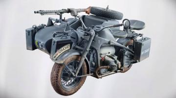 Zundapp KS750: самый популярный мотоцикл Вермахта