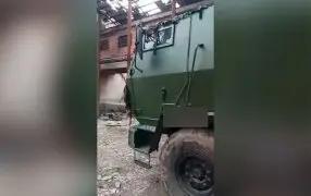 Машина для смертника: превращенную в M142 HIMARS "Шишигу" показали на видео