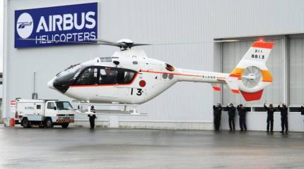 Морским силам самообороны Японии поставлены три вертолета TH-135