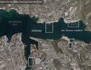 Западный спутник-шпион зафиксировал блокаду кораблей Украинских ВМС Западный спутник-шпион зафиксировал блокаду кораблей Украинских ВМС