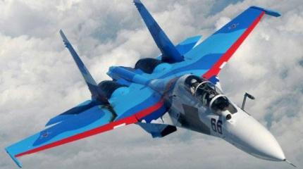 Су-30 "похулиганил" и напугал пилотов самолёта ВВС США над Чёрным морем