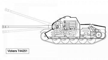 Проект истребителя танков Vickers SP.4. Великобритания