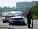 Стрельба вновь была слышна на российском КПП "Гуково" Стрельба вновь была слышна на российском КПП "Гуково"