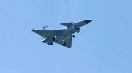 Появилась первая фотография китайского истребителя J-10CE в Узбекистане
