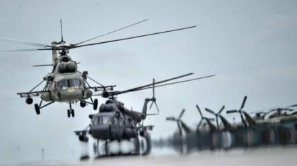 Российские вертолетчики уничтожили условных арктических диверсантов Российские вертолетчики уничтожили условных арктических диверсантов