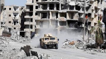 Победоносный марш американцев по Ракке