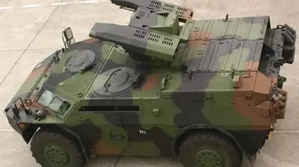 Секретно отправленная ВСУ очень редкая Fennek SWP сожжена "Ланцетом"