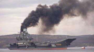 NI: единственный авианосец России «Адмирал Кузнецов» имеет большие проблемы