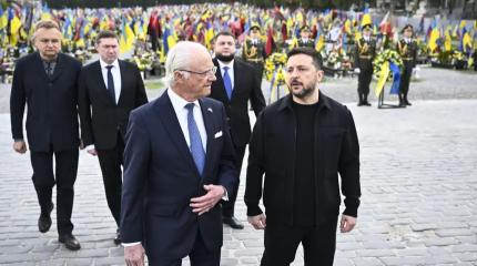 Зеленский и шведский король готовят для России Северную войну 2.0?