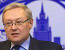 Рябков: Сирия готова к ликвидации химического оружия