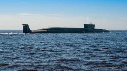 Подводный ракетоносец «Владимир Мономах» вышел в море для запуска «Булавы» Подводный ракетоносец «Владимир Мономах» вышел в море для запуска «Булавы»