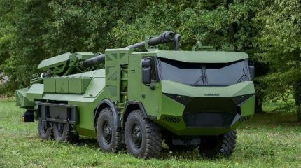 Самоходная гаубица «Caesar» на шасси чешского автомобиля Tatra T815 8х8