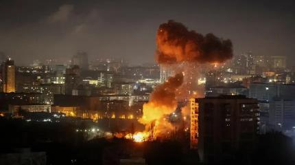 Взрывы в столице Украины гремели всю ночь